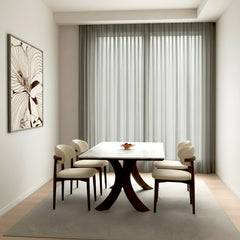 Modern Rectangular Dining Table Set