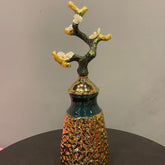 Candy Jar with Stem Lid - Zeegalleria