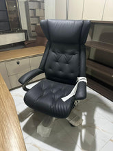 Executive Black Leather Comfort Chair