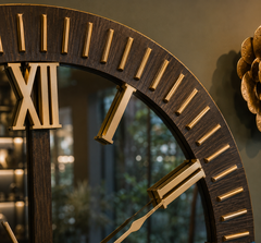 Imperial Roman Clock Mirror