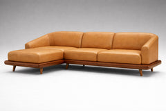 Custom Solid Wood Base Office Sofa (4-Seater)