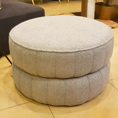 Ottomans & Poufs, Upholstered Footstool Round