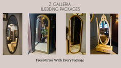 Wedding Package with Free Standing Mirror - C