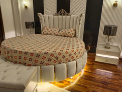 AVLION ROUND CLASSIC BED SET
