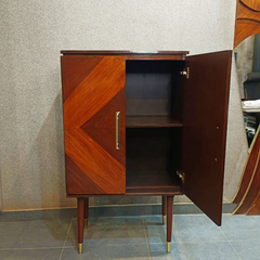 Brown Wooden Console