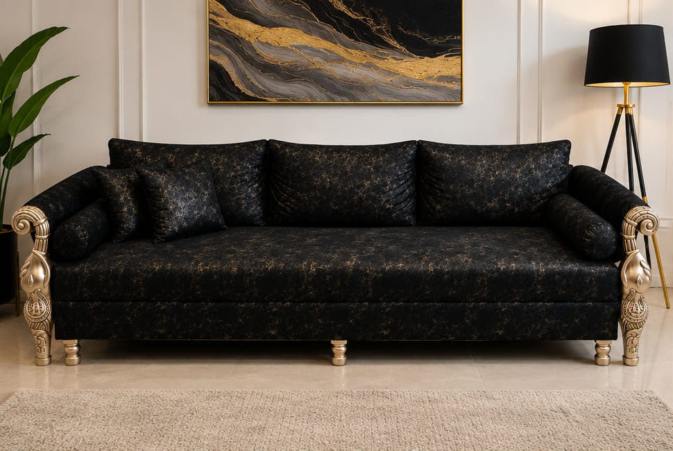 Verona Engraved Sofa