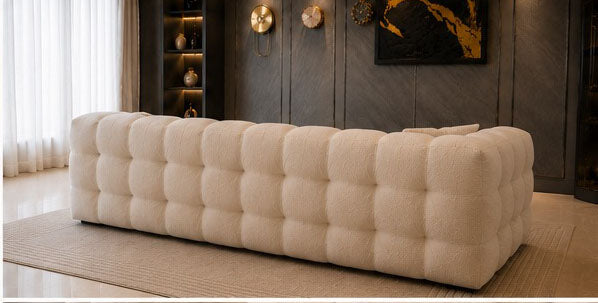 Nimbus Cloud Sofa styled in a living room
