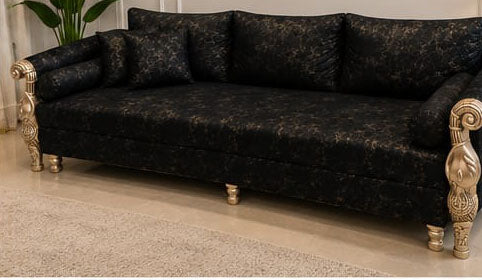 Verona Engraved Sofa — alternate product view 6