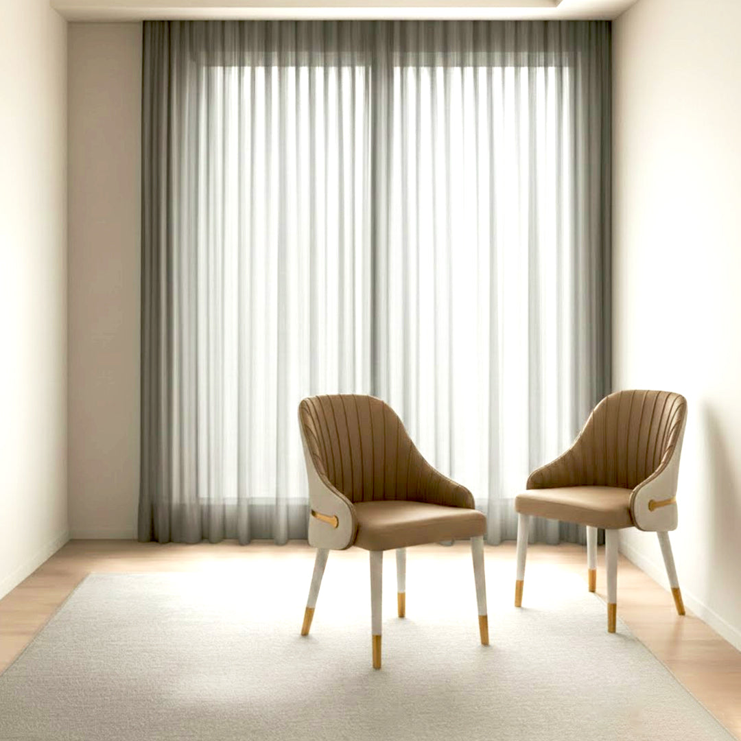Sleek Wooden Dining Chair by Z Galleria