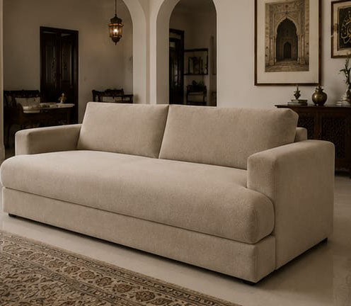 Minimalist Terra Sofa detail view