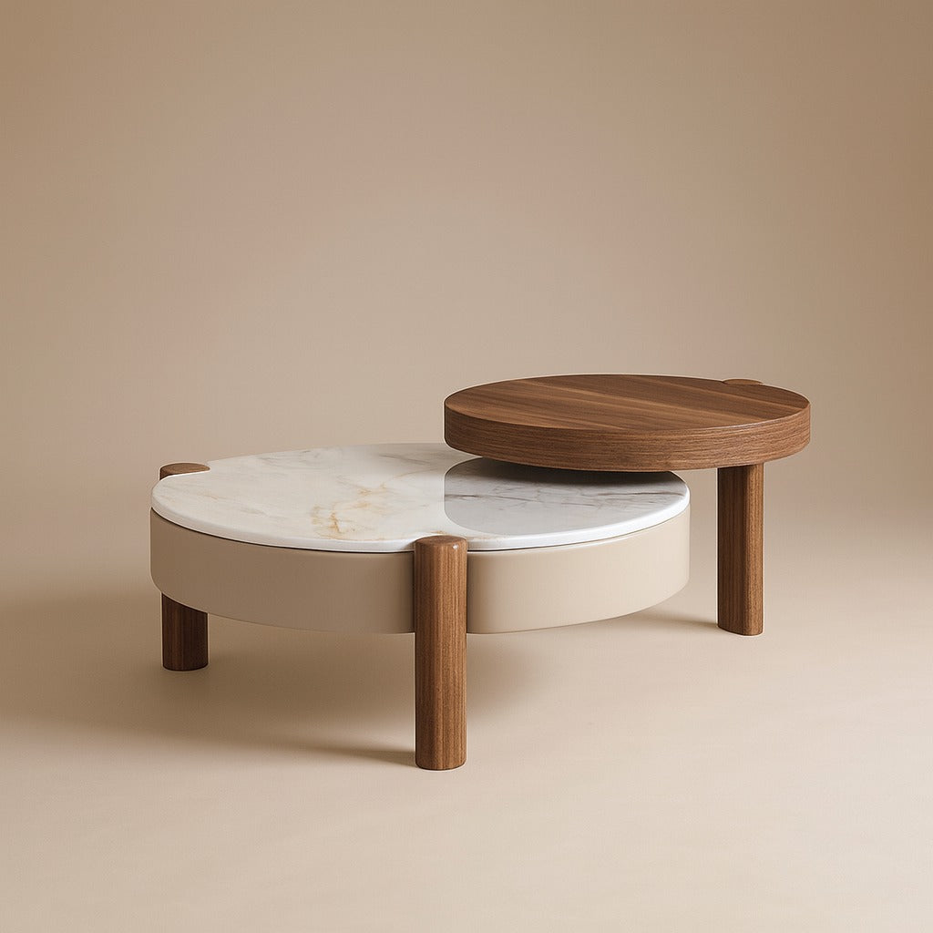 Sleek Dual Centre Table by Z Galleria