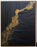 Textured Gold Passage Wall Art by Z Galleria