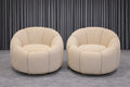 Luxury Round Lounge Chair by Z Galleria