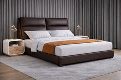 Elegant Custom Platform Bed Set