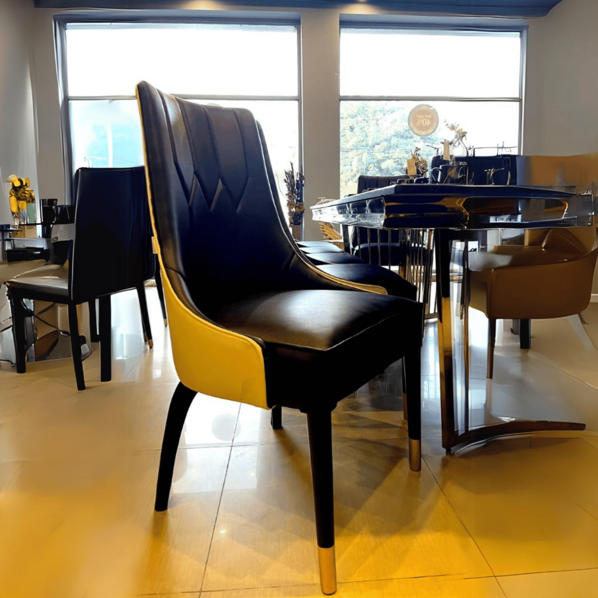 Italian luxury dining chair by Z Galleria