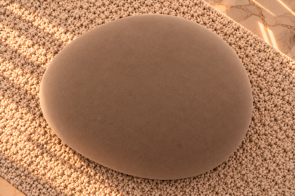 Shell Pod cocooning designer one-seater side view by Z Galleria Lahore