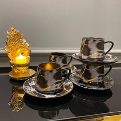 Marble Cup Set - Zeegalleria