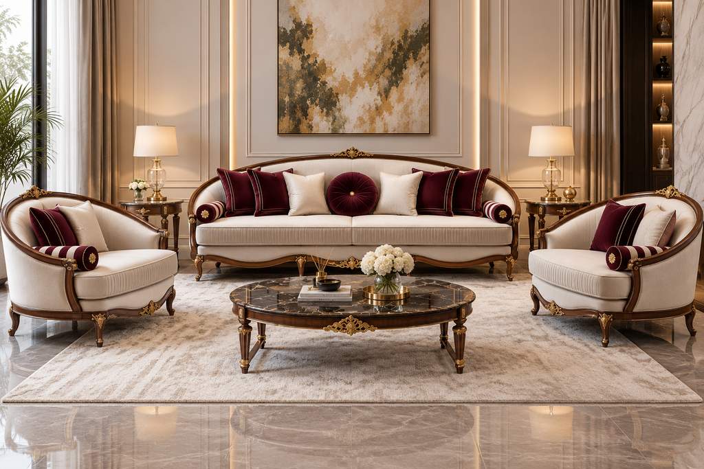 Regalia Heritage Sofa Set