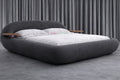 Modern Bed with Integrated Side Tables by Z Galleria