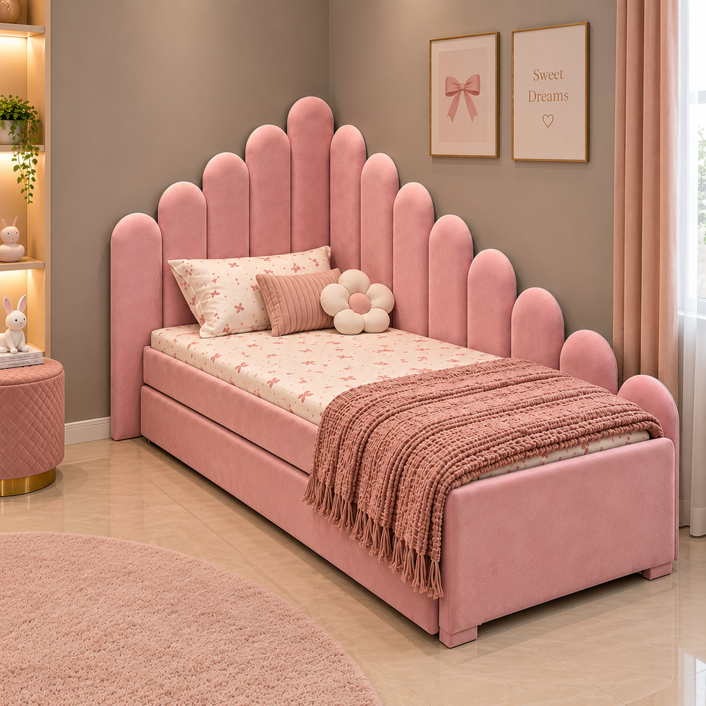 Princess Sliding Double Bunk Bed
