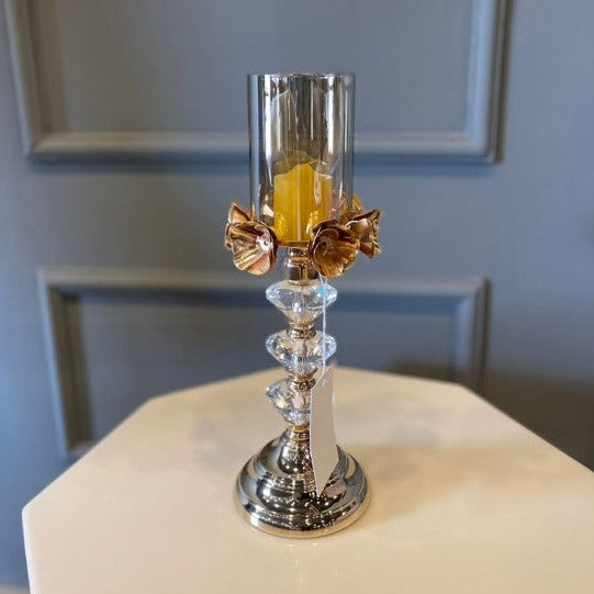 Long Flower Candle Stand - Z Galleria