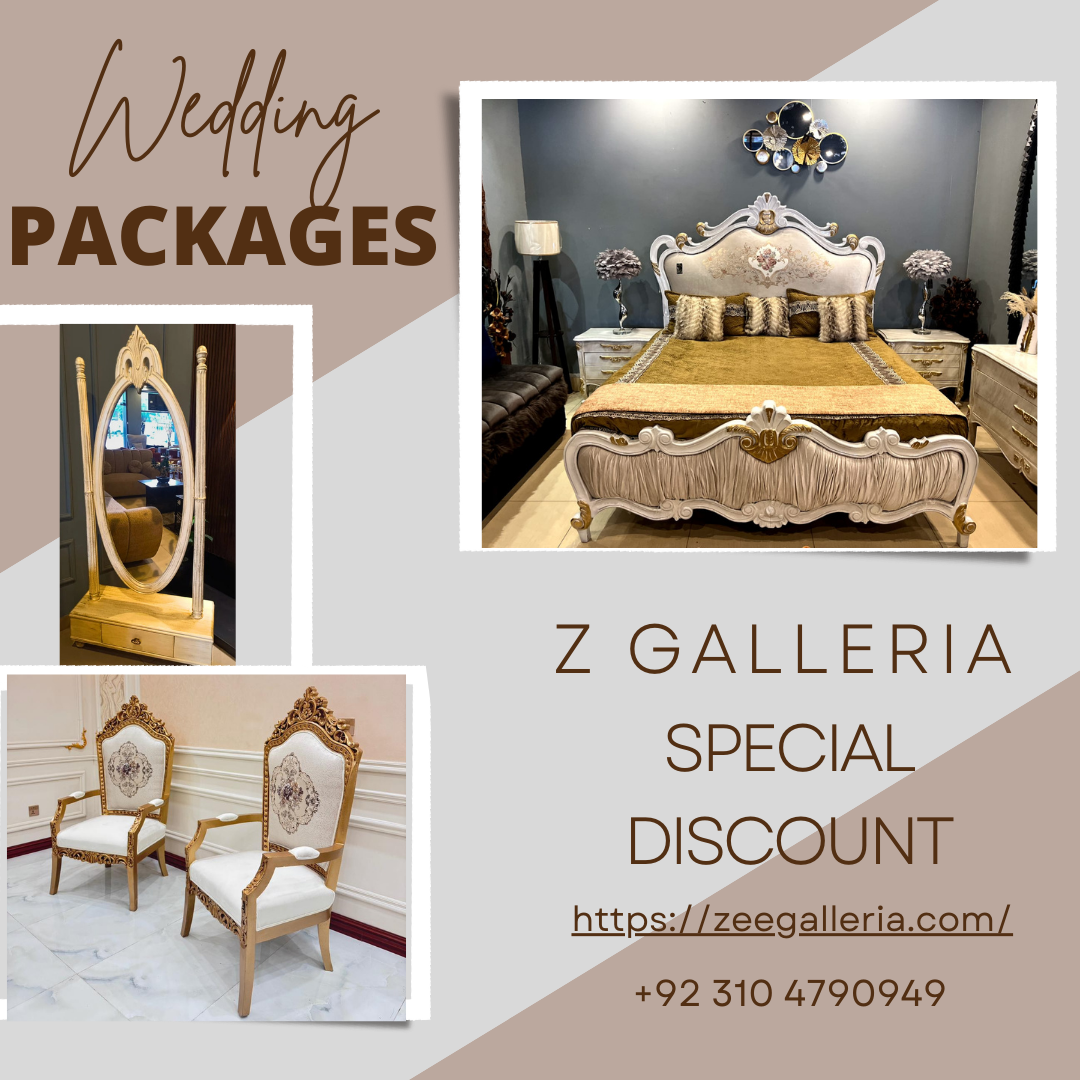Wedding Package with Free Standing Mirror - E