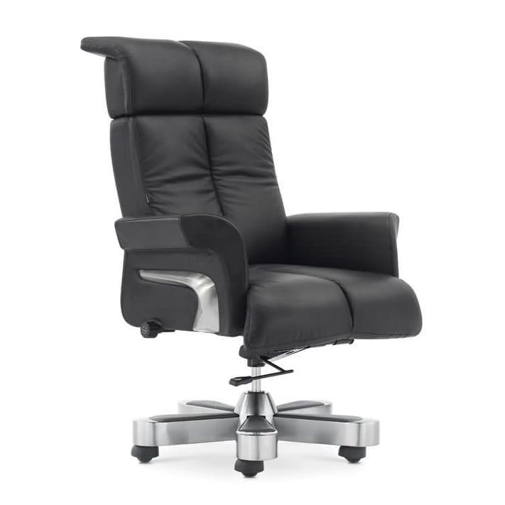 Leather Reclining Office Chair detail view
