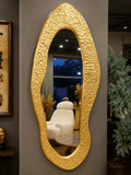 Shahi gold accent mirror by Z Galleria
