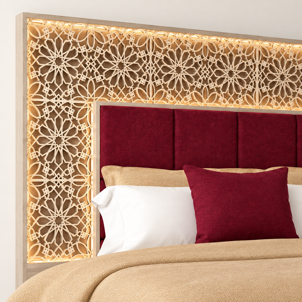Noor Lattice Bed