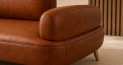 The Aria Leather Sofa