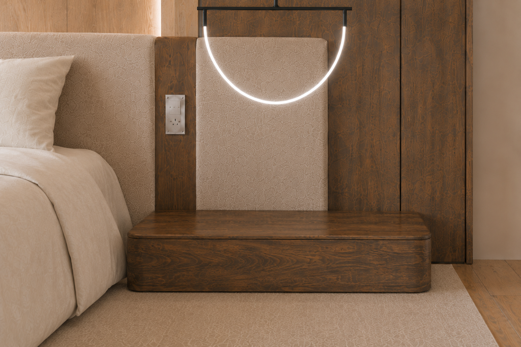 The Veyra Bed Set side profile