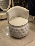 Dresser luxe sitting stool by Z Galleria