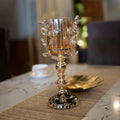 Leaf Candle Holder (Gold) Large - Z Galleria