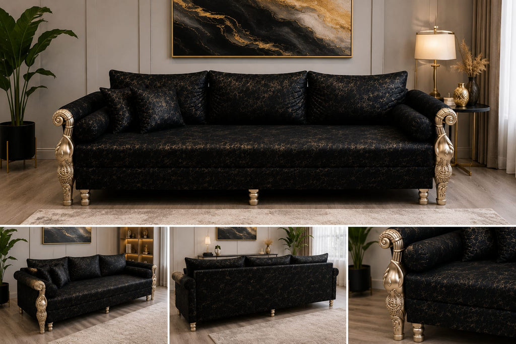 Verona Engraved Sofa — alternate product view 7