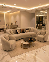 Crescent Sofa Set