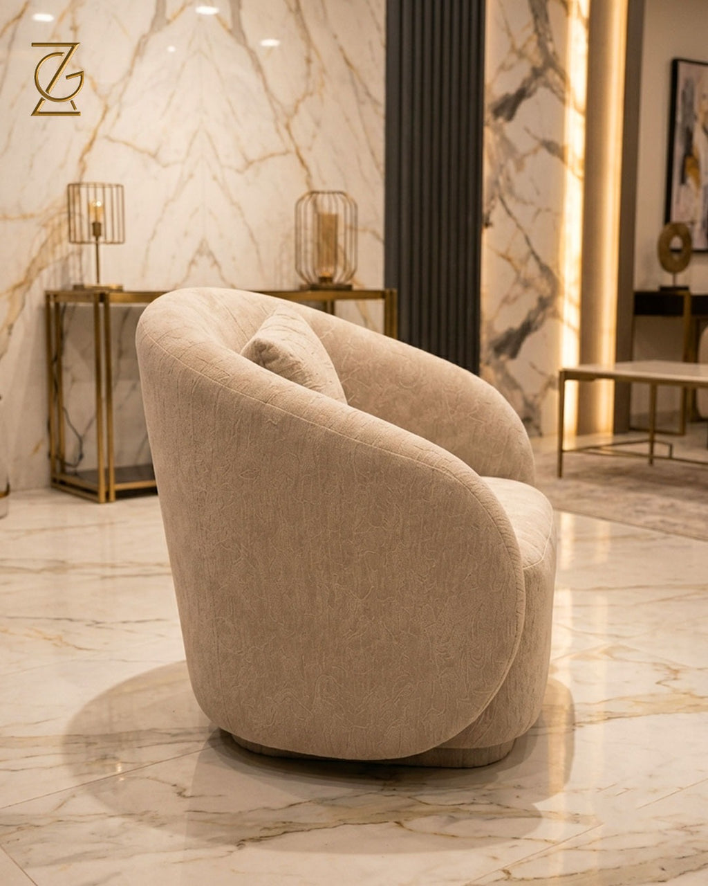 Crescent Sofa Set — alternate product view 5