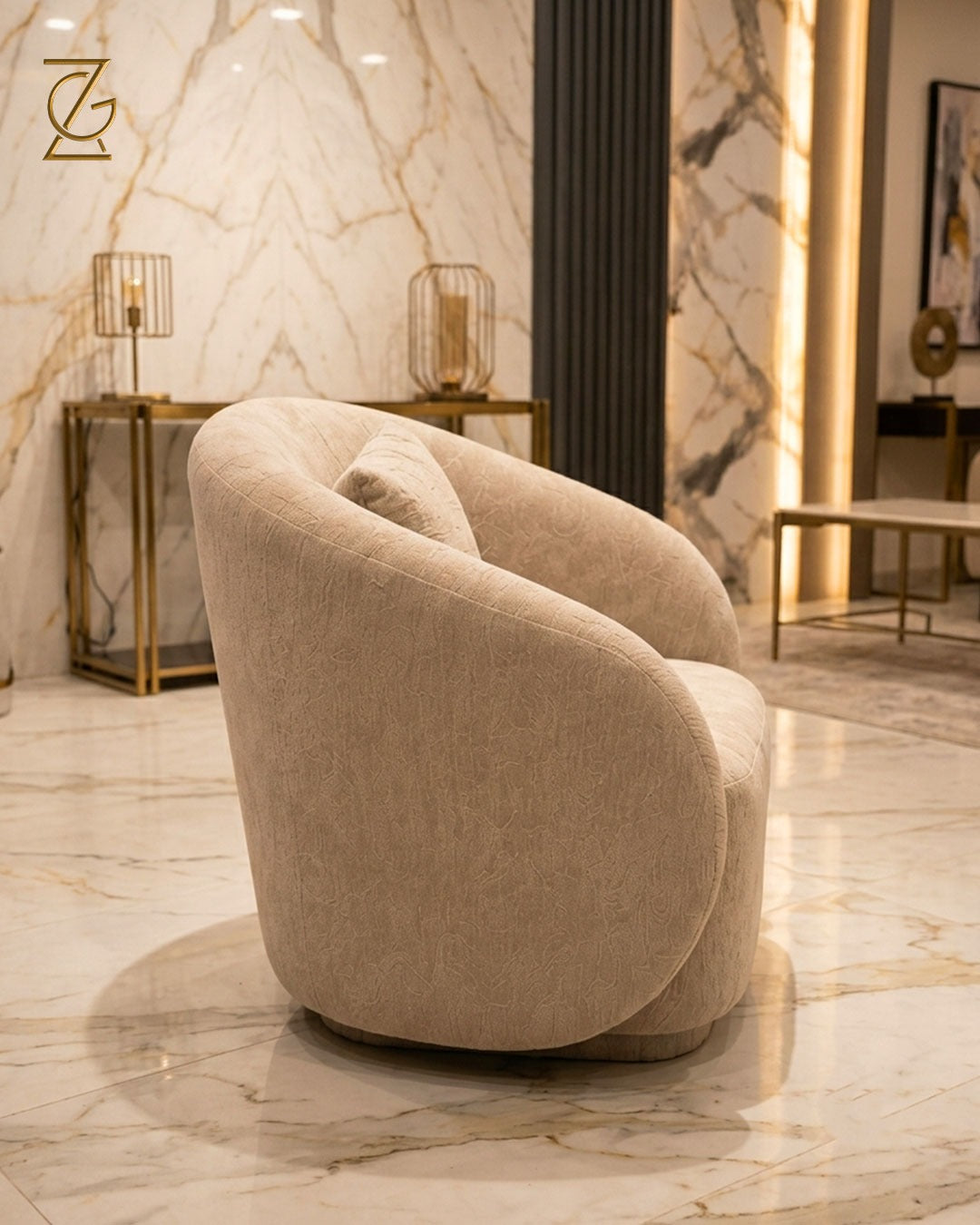 Crescent Sofa Set — alternate product view 5