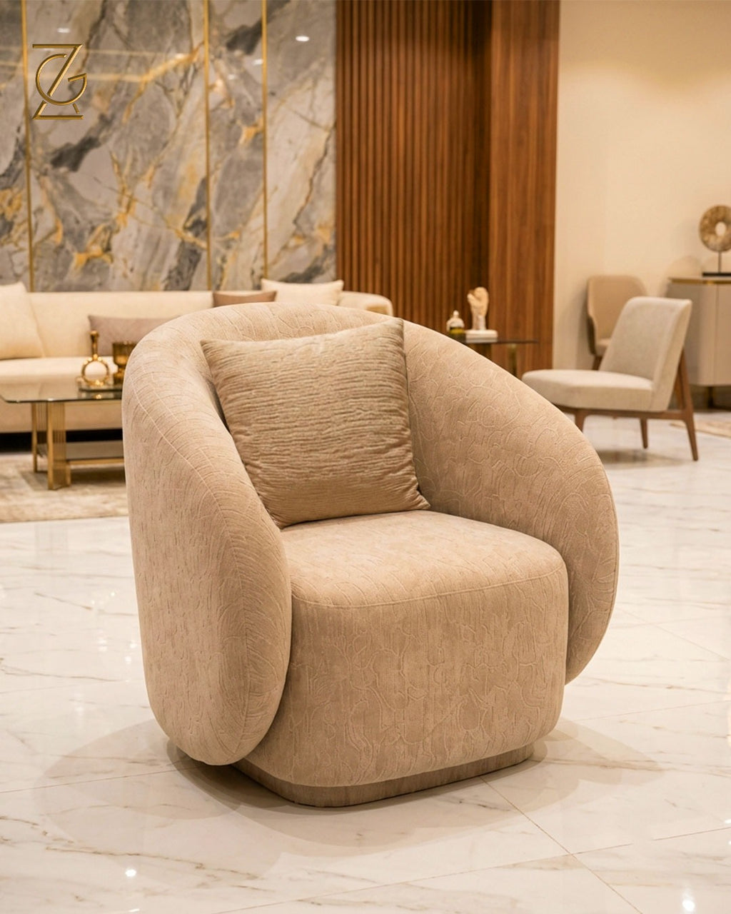 Crescent Sofa Set — alternate product view 6