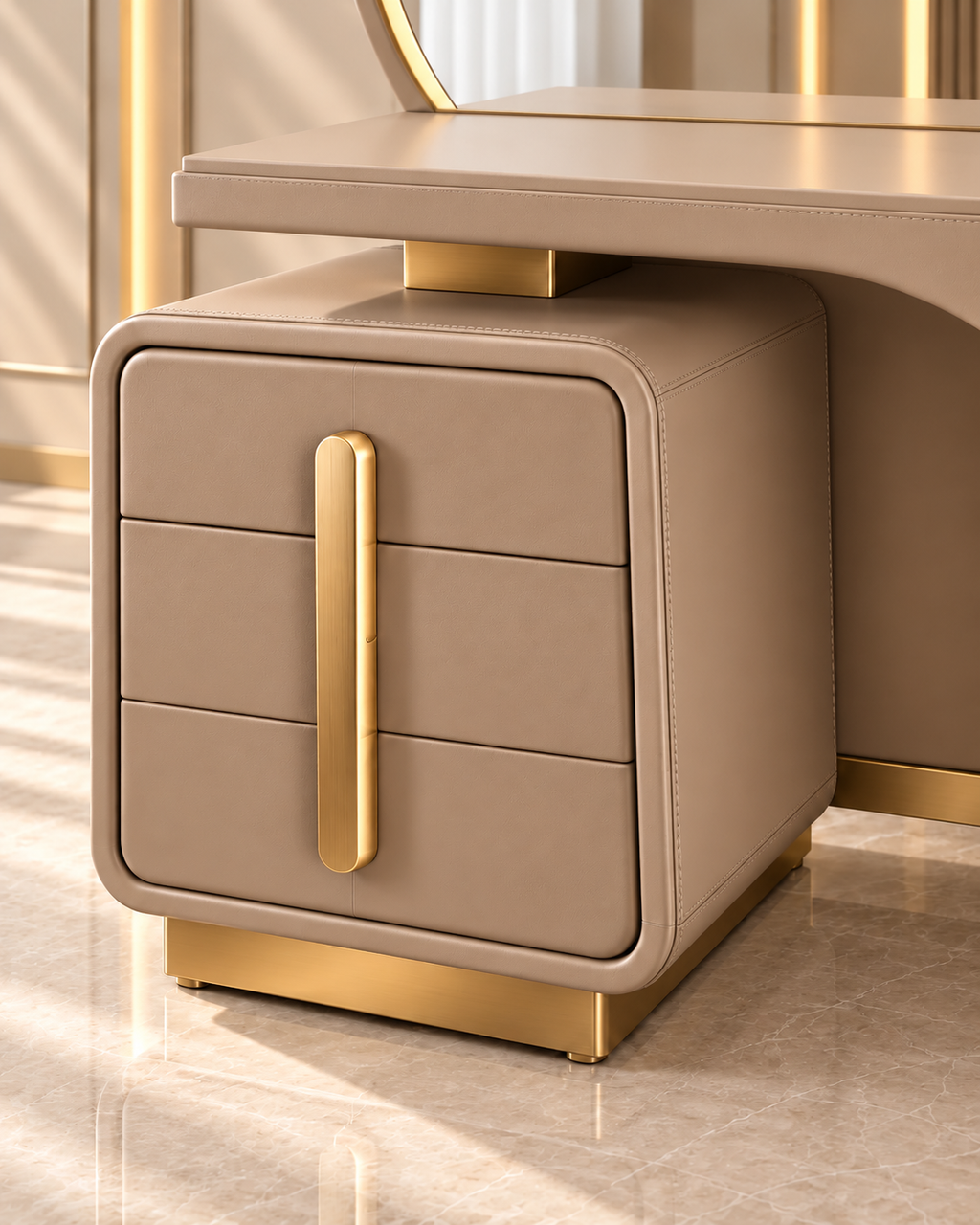 Elara Arc Vanity Console