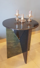 Marble Coffee Table Black - Zeegalleria