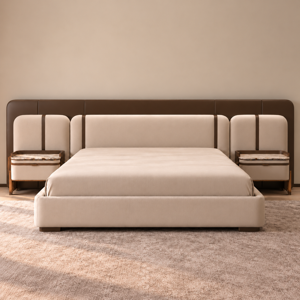 Aveline Panel Bed Set