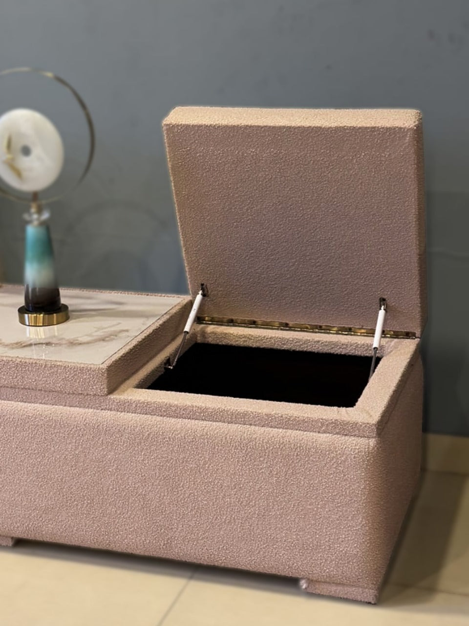 Modern Storage Ottoman — alternate product view 5