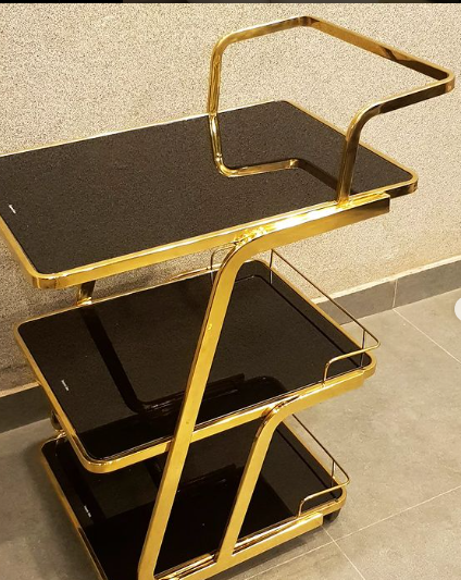 Imported Coffee Trolley - Zeegalleria