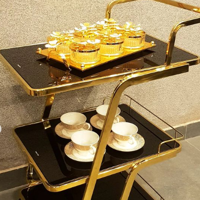 Imported Coffee Trolley - Z Galleria