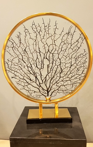 Brass Flower Stand - Zeegalleria