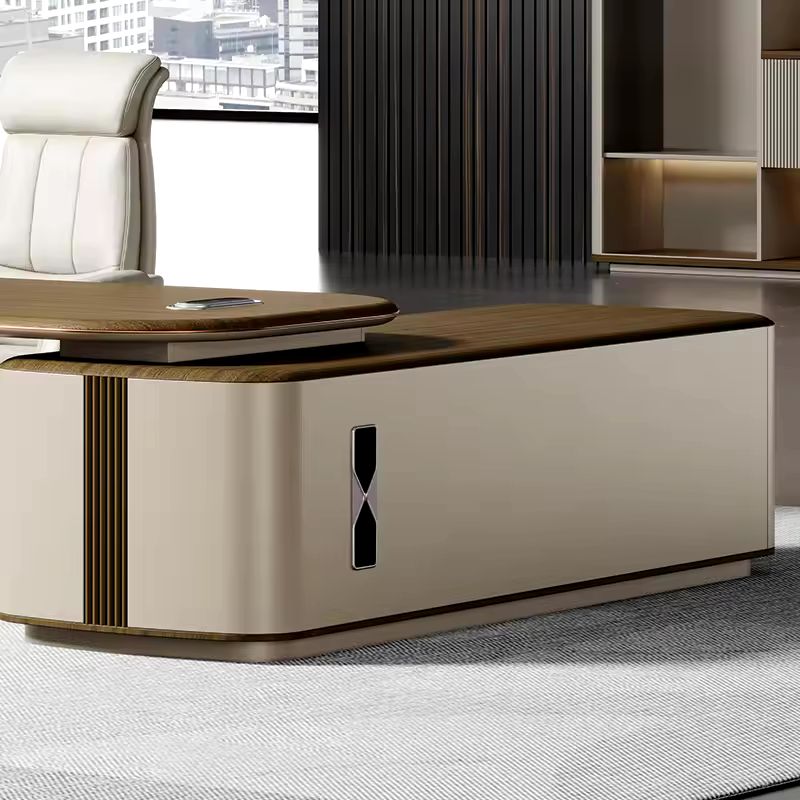 Sleek Rectangular Office Desk — alternate product view 5