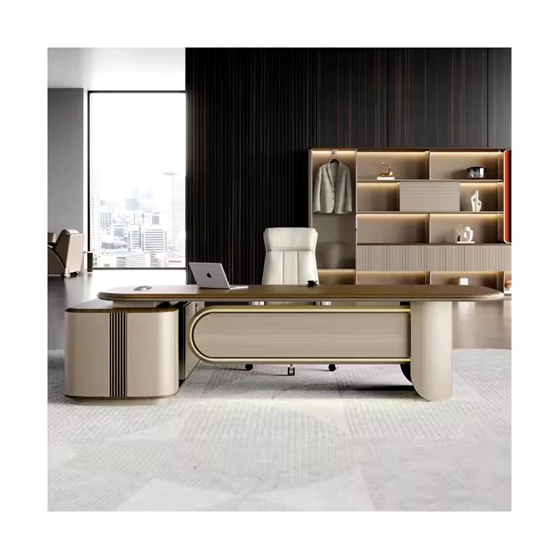 Sleek Rectangular Office Desk — alternate product view 6