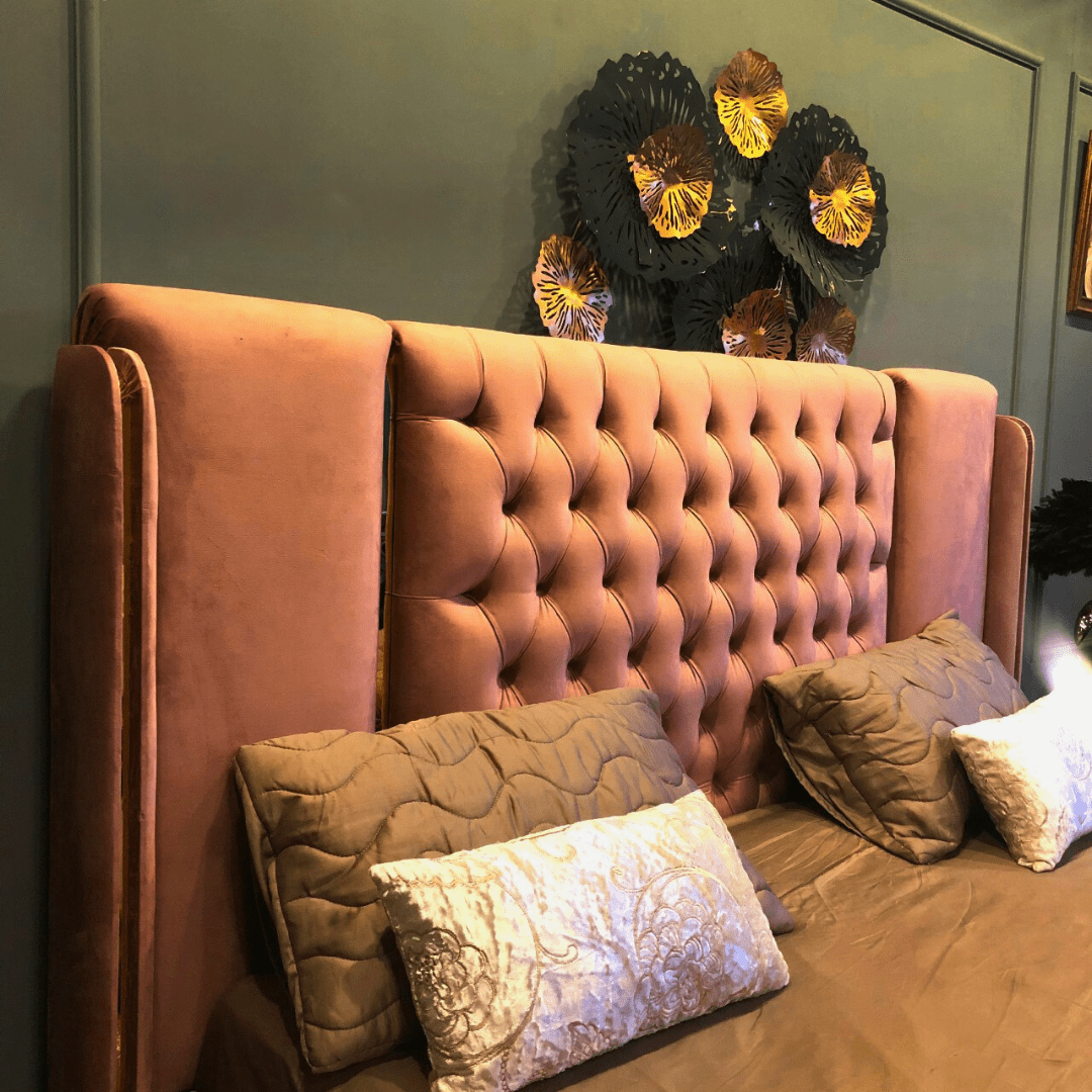 Luxury King Size Hydraulic Storage Bed