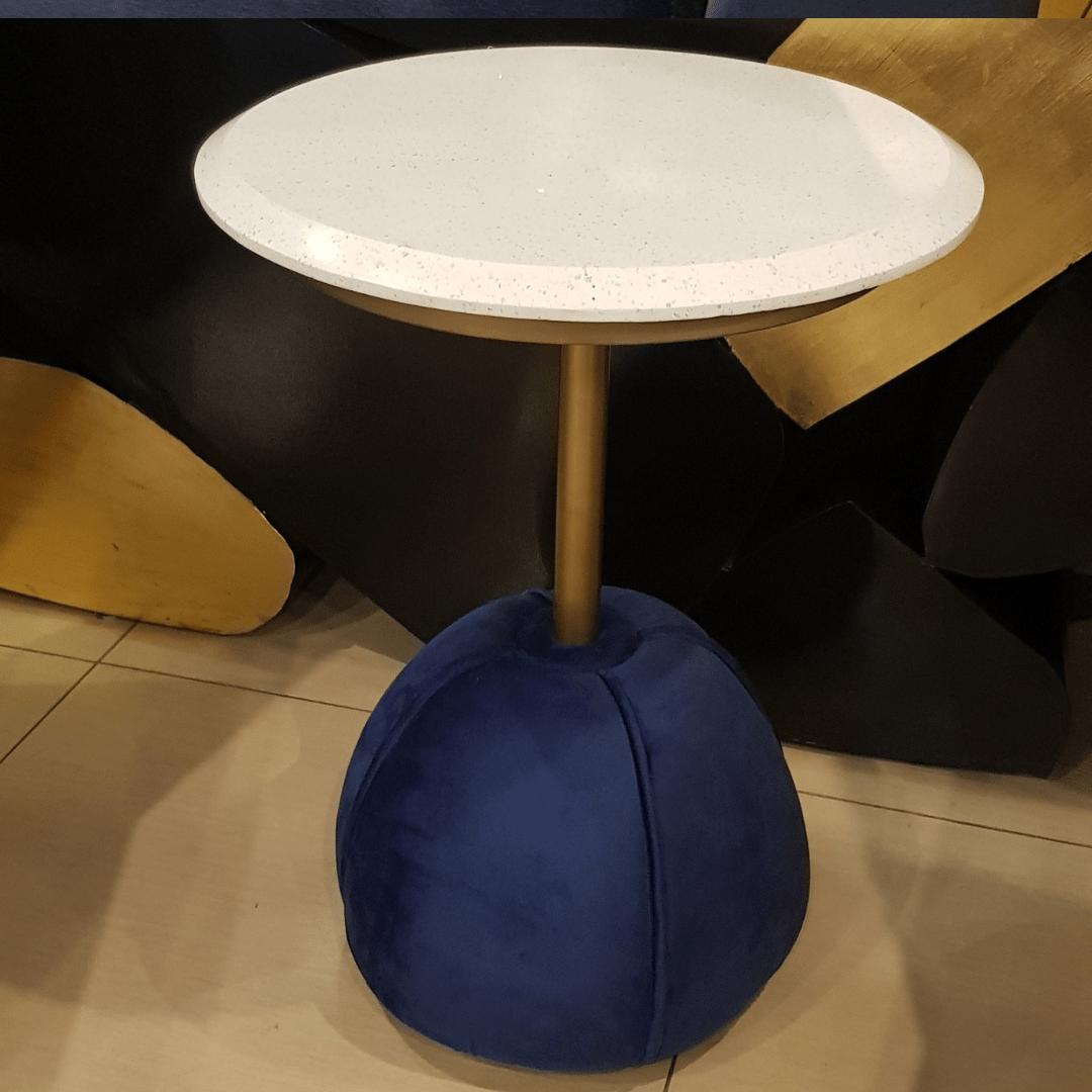 Marble-top accent side table by Z Galleria