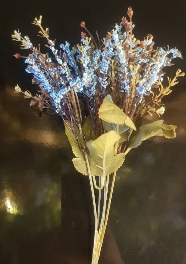 Decorative flower bunch detail view